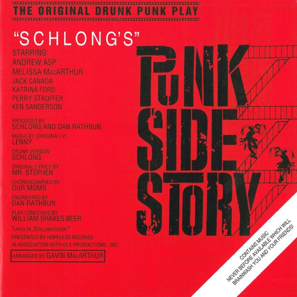 Punk Side Story: The Original Drunk Punk Play cover