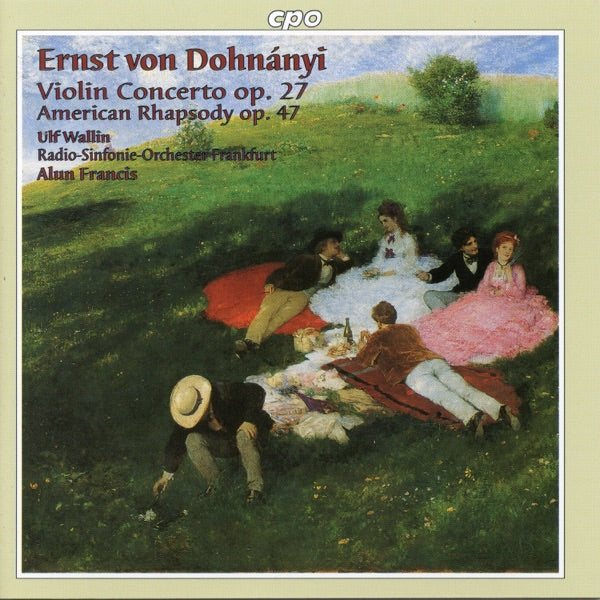 Dohnányi: Violin Concerto No. 1, op. 27 / American Rhapsody, op. 47 cover
