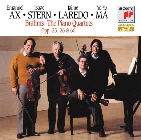 Brahms: The Piano Quartets, Opp. 25, 26 & 60 cover