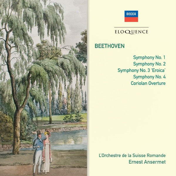 Beethoven: Symphonies Nos. 1, 2 & Coralian Overture cover