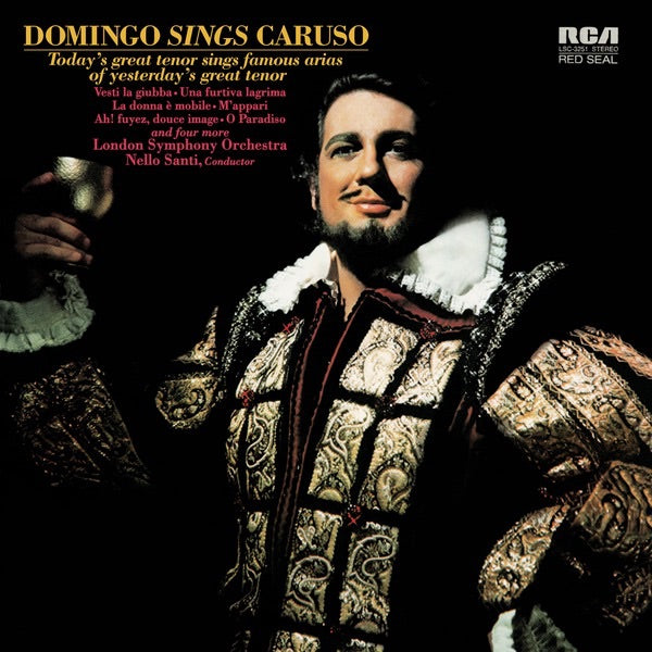 Domingo Sings Caruso: Classic Library Series cover