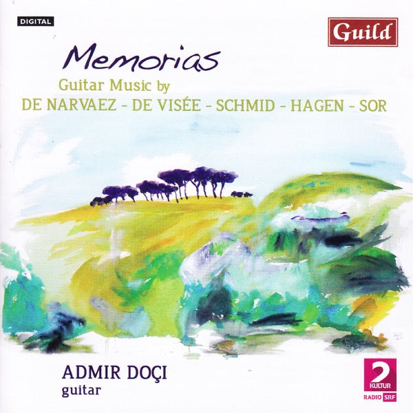 Memorias-Guitar Music with Admir Doci cover