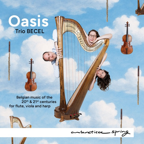Oasis - Belgian music of the 20th and 21st centuries for flute, viola and harp cover