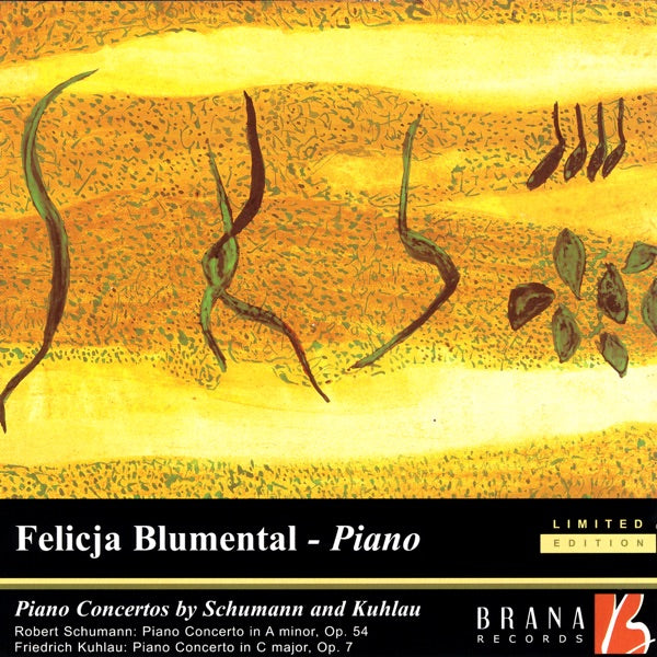 Piano Concertos by Schumann and Kuhlau cover