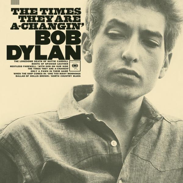 The Times They Are A Changin' - Ltd Clear Vinyl cover
