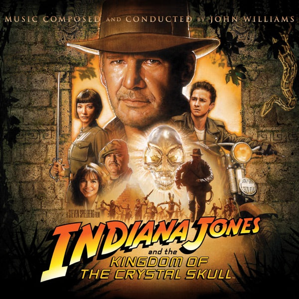 Indiana Jones & The Kingdom Of The Crystal Skull (Original Soundtrack) - Limited Bronze Colored Vinyl cover