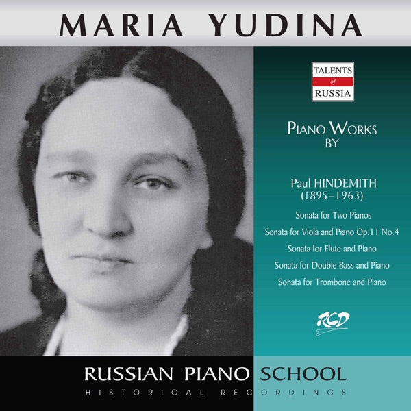 Maria Yudina - Viola Sonata In F Op. 11 No. 4. Fantasie cover