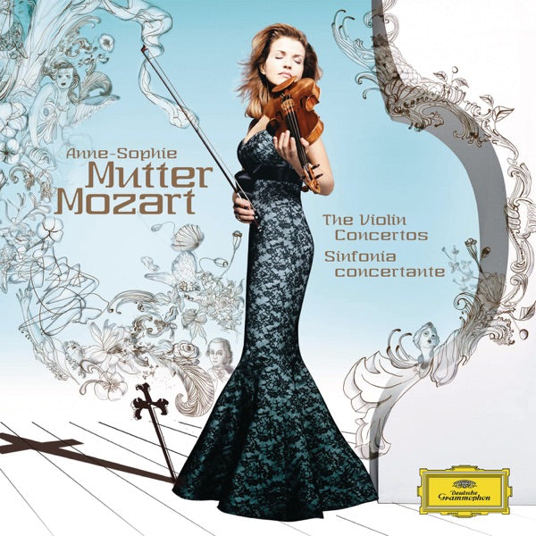 Mozart: Violin Concertos Nos. 3 & 5 - Black Vinyl cover