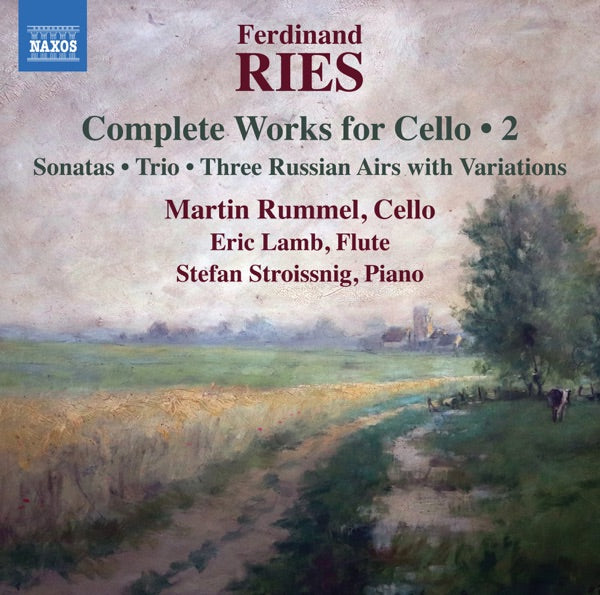 Ries: Complete Works for Cello, Vol. 2 cover