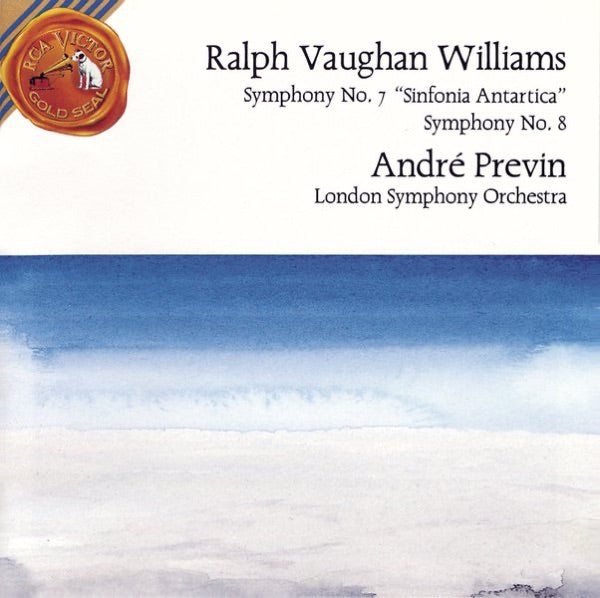 Vaughan Williams: Symphonies Nos. 7 "Sinfonia antartica" & 8 cover