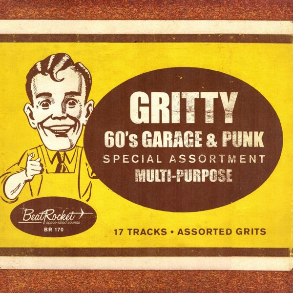 Gritty '60s Garage & Punk (GOLD VINYL) cover