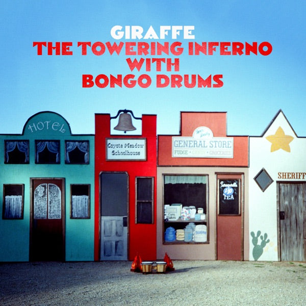 The Towering Inferno with Bongo Drums - Red cover