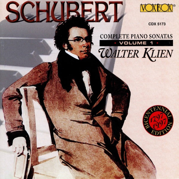 Schubert: Complete Piano Sonatas, Vol. 1 cover