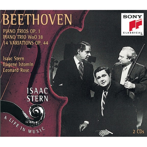 Beethoven: Piano Trios (Isaac Stern: A Life in Music, Vol. 18) cover