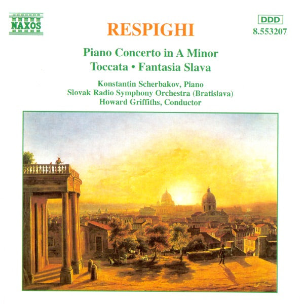 Respighi: Piano Concerto in A minor / Toccata / Fantasia Slava cover