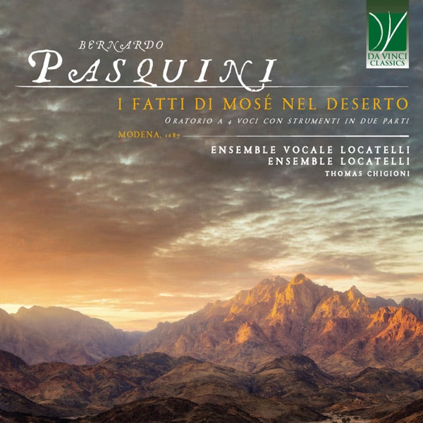 Bernardo Pasquini: I Fatti Di Mosé Nel Deserto cover