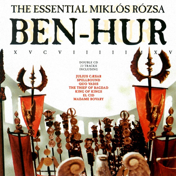Rozsa: Ben Hur / Quo Vadis / Julius Caesar cover