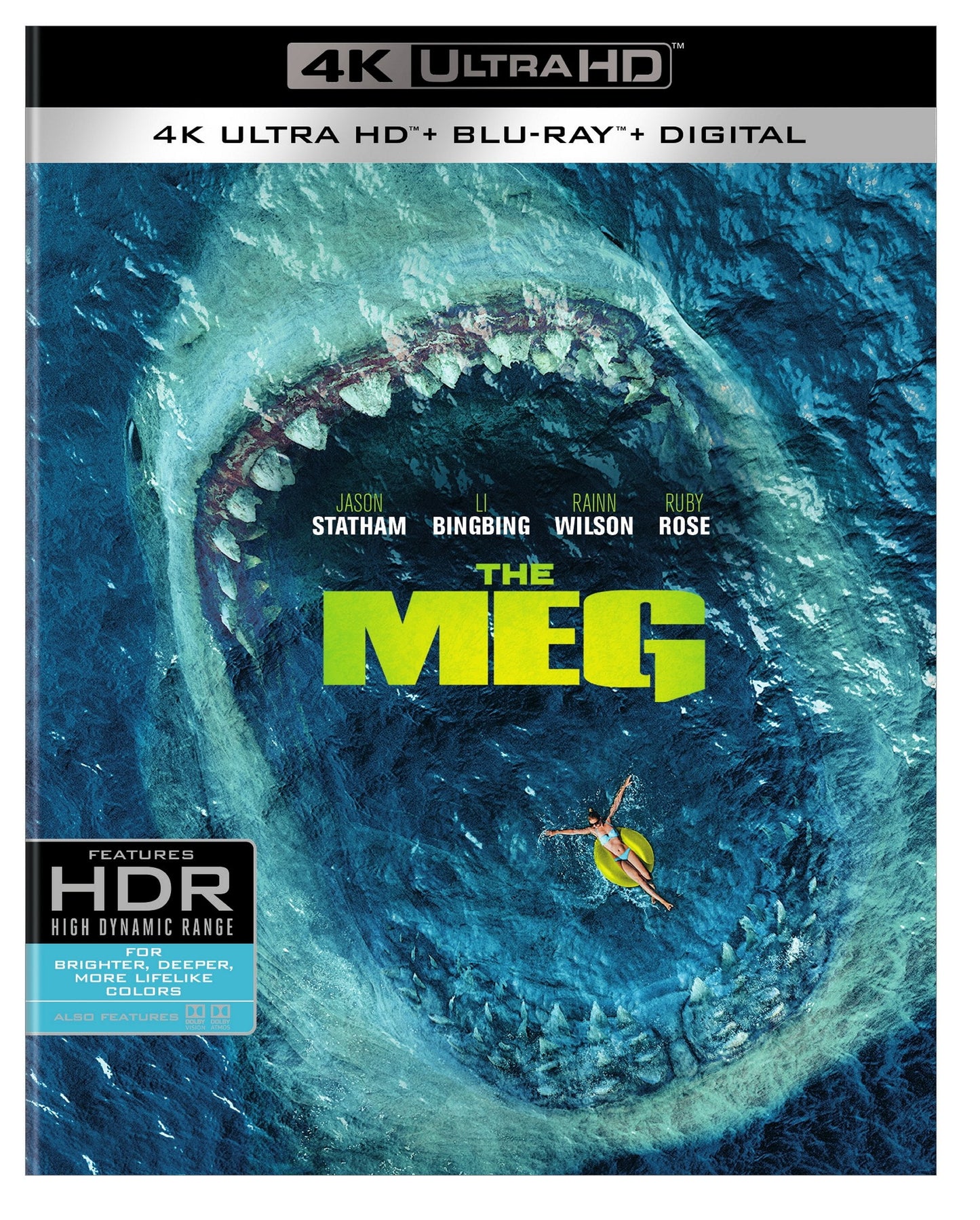 Meg (4K Ultra HD + Blu-ray + Digital)