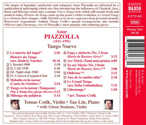 Piazzolla: Tango Nuevo