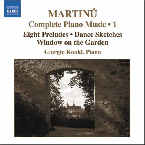 Martinu: Complete Piano Music, Vol. 1