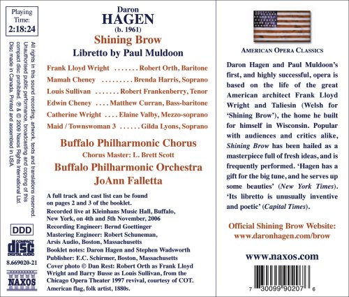 Daron Hagen: Shining Brow
