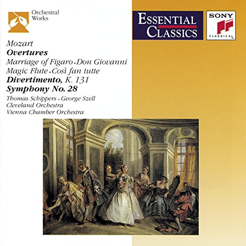 Mozart: Overtures; Divertimento, K. 131; Symphony No. 28