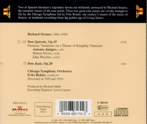 Strauss: Don Quixote; Don Juan