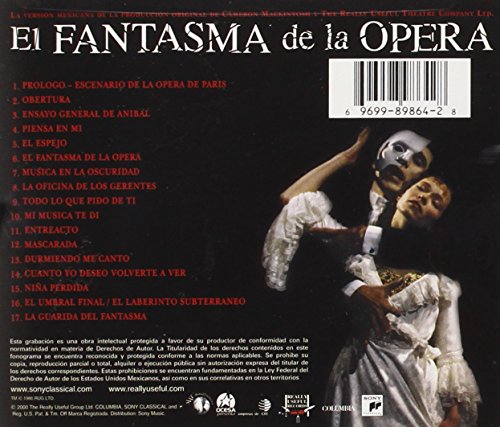 Fantasma De La Opera - Mexican Version