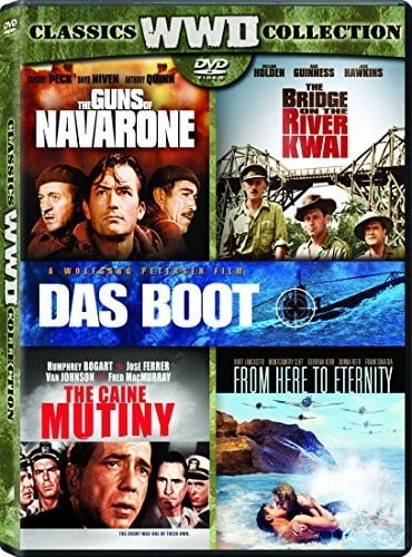 Bridge on the River Kwai, the (Original Version) / Caine Mutiny, the / Das Boot (Director's Cut) / from Here to Eternity (1953) / Guns of Navarone, the - Set