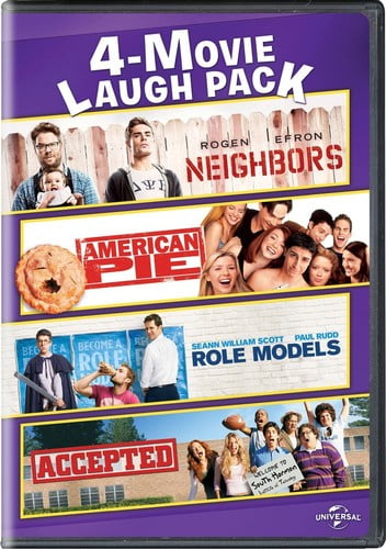 Neighbors / American Pie / Role Models / Accepted 4-Movie Laugh Pack