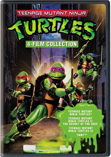 Teenage Mutant Ninja Turtles: 4 Film Favorites (Teenage Mutant Ninja Turtles / Teenage Mutant Ninja Turtles II / Teenage Mutant Ninja Turtles III / TMNT)