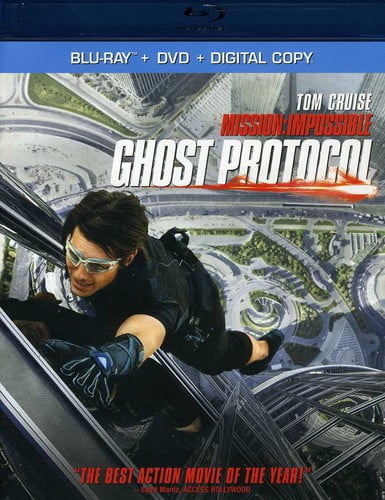 Mission: Impossible Ghost Protocol (Two-Disc Blu-ray/DVD Combo +Digital Copy)