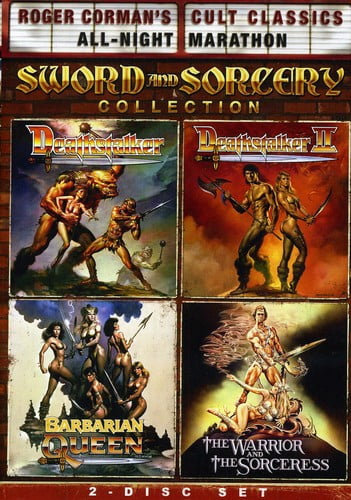 Roger Corman's Cult Classics Sword And Sorcery Collection (Deathstalker, Deathstalker II, The Warrior And The Sorceress & Barbarian Queen)