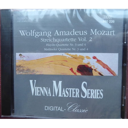 Wolfgang Amadeus Mozart: Sreichquartette Vol. 2 (String Quartets in E flat major K 428 / C major K Ann. IV / B flat major K 458 / E flat major K Ann. IV) - Vienna Master Series Digital Classic