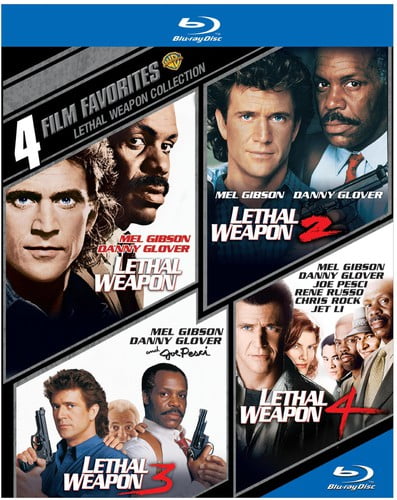 4 Film Favorites: Lethal Weapon Collection (Lethal Weapon / Lethal Weapon 2 / Lethal Weapon 3 / Lethal Weapon 4) (2013)