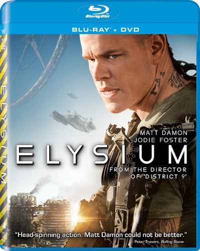 Elysium (Two Disc Combo: Blu-ray / DVD + UltraViolet Digital Copy)