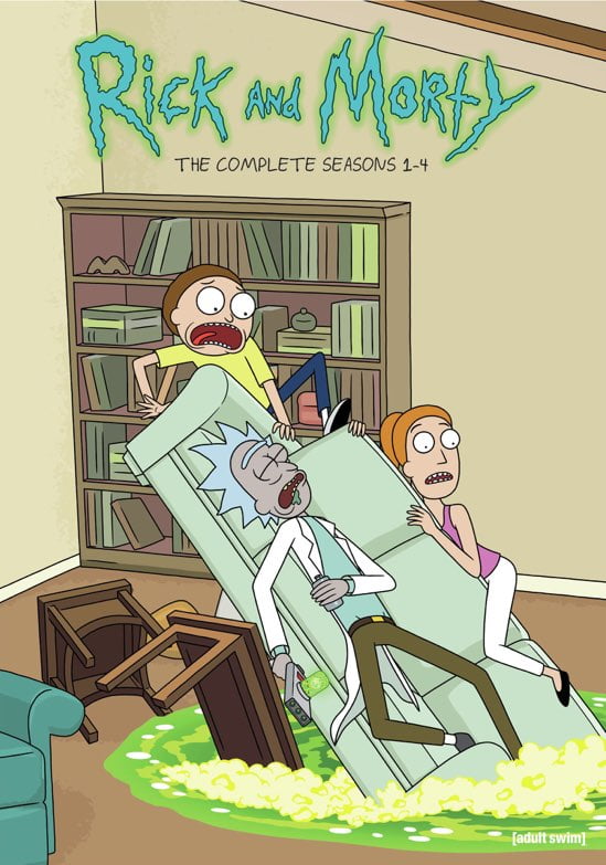 Rick and Morty: Seasons 1-4 (DVD)