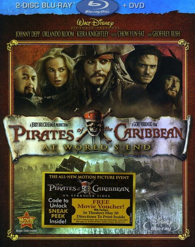 Pirates Of The Caribbean: At World's End (Three-Disc Blu-ray/DVD Combo)
