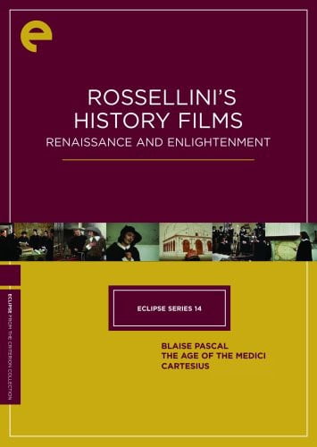 Rossellini's History Films: Renaissance and Enlightenment - Eclipse Series 14