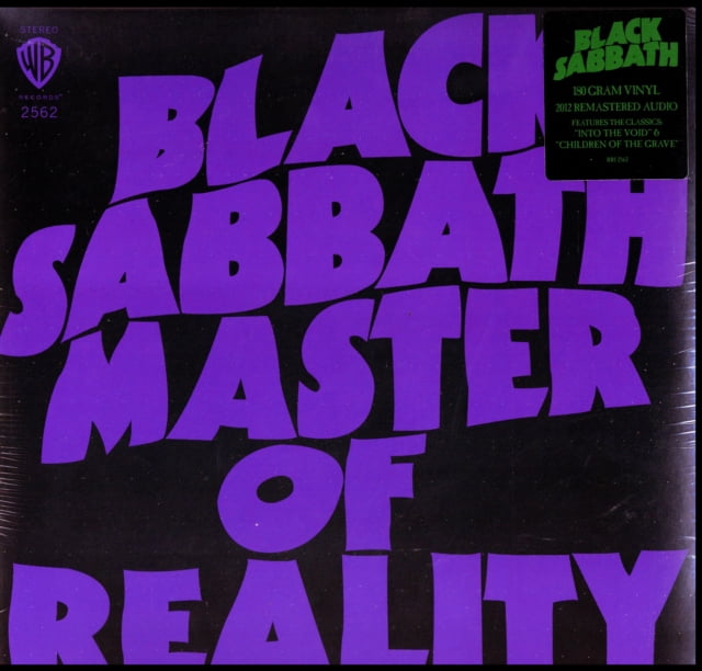 Master Of Reality (180 Gram Limited Opaque Green Vinyl)