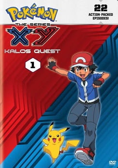 Pokémon the Series: XY Kalos Quest (DVD) Set 1