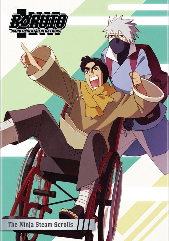 Boruto: Naruto Next Generations - The Ninja Steam Scrolls (DVD)