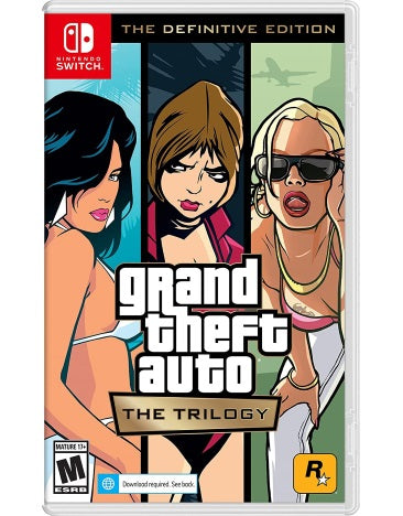 Grand Theft Auto: The Trilogy - The Definitive Edition - Nintendo Switch