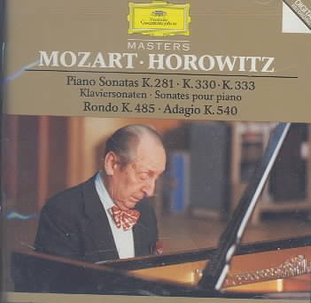Mozart: Piano Sonatas KV. 281/KV. 330/KV. 333/Rondo, KV. 485/Adagio, KV. 540