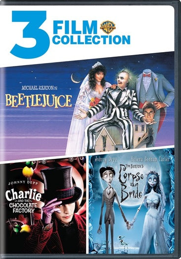 Beetlejuice / Charlie and the Chocolate Factory / Corpse Bride: 3FF (DVD)