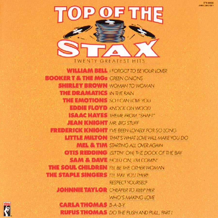 Stax: Top of the Stax, Vol. 1: Twenty Greatest Hits
