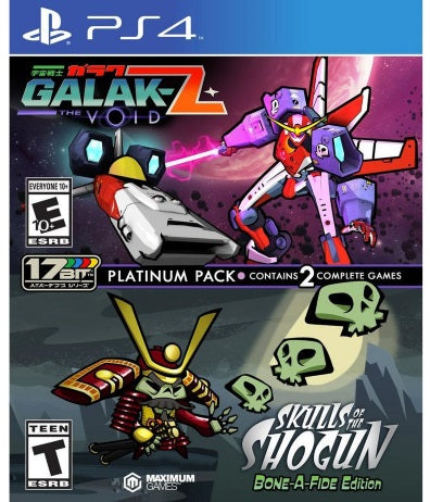 GALAK-Z: The Void / Skulls of the Shogun Bone-A Fide Platinum Pack (PS4) - PlayStation 4