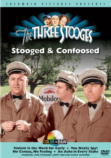 The Three Stooges - Stooged & Confoosed (Colorized / Black & White)