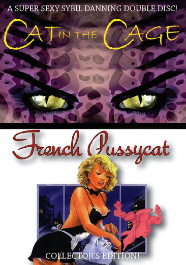 Sybil Danning Double Feature - Cat in the Cage/French Pussycat