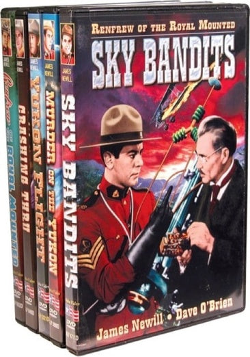 Renfrew of the Royal Mounted Collection: Sky Bandits (1940) / Murder on the Yukon (1940) / Yukon Flight (1940) / Crashing Thru (1938) / Renfrew of the Royal Mounted (1937) (5-DVD)